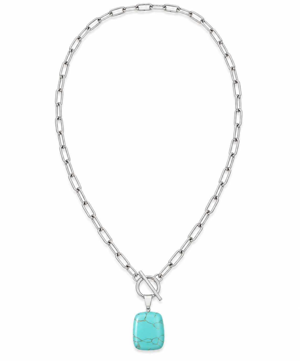BlissLUX Link Collection | Turquoise Stone Necklace