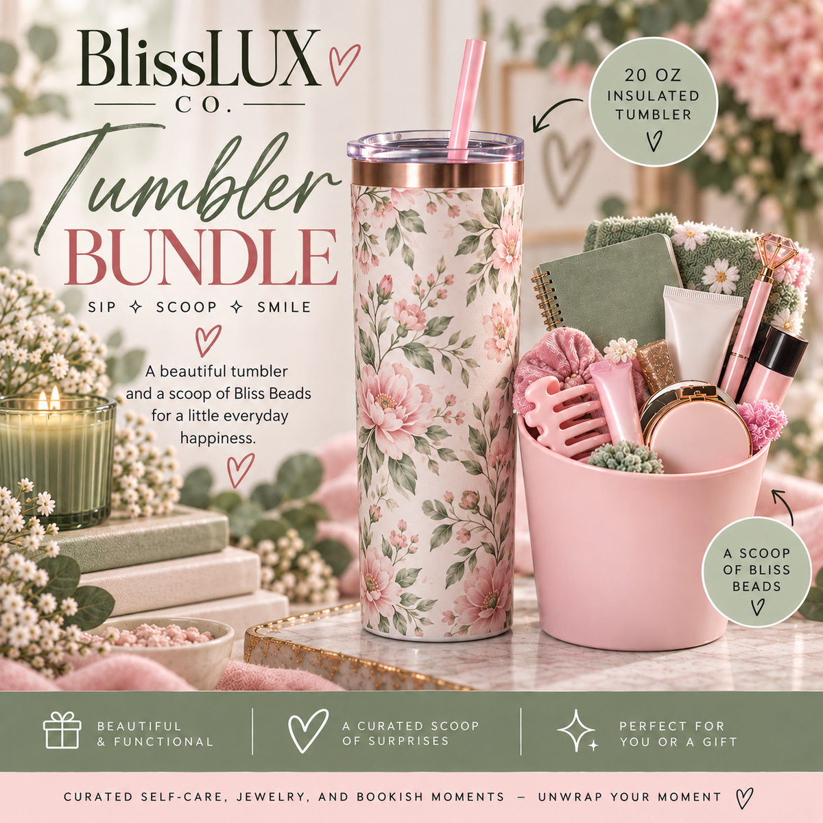 BlissLUX Tumbler Bundle 🩷