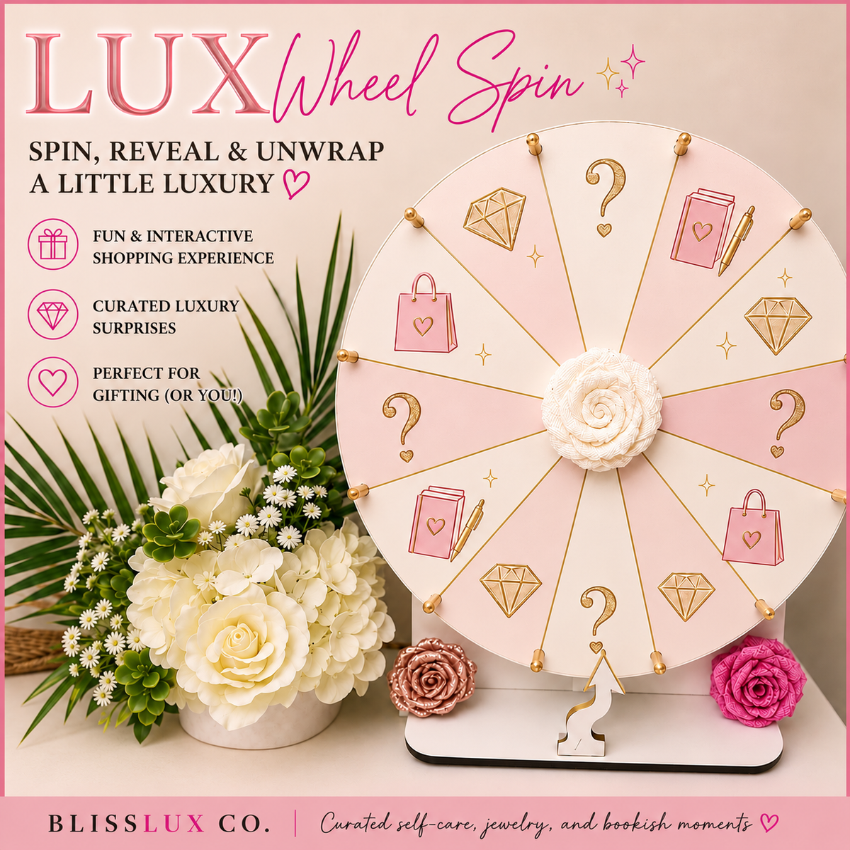 BlissLUX Reveal Mystery Boxes (Bundled Bliss Beads, Bliss Vault & LUX Wheel Packages) 🩷✨