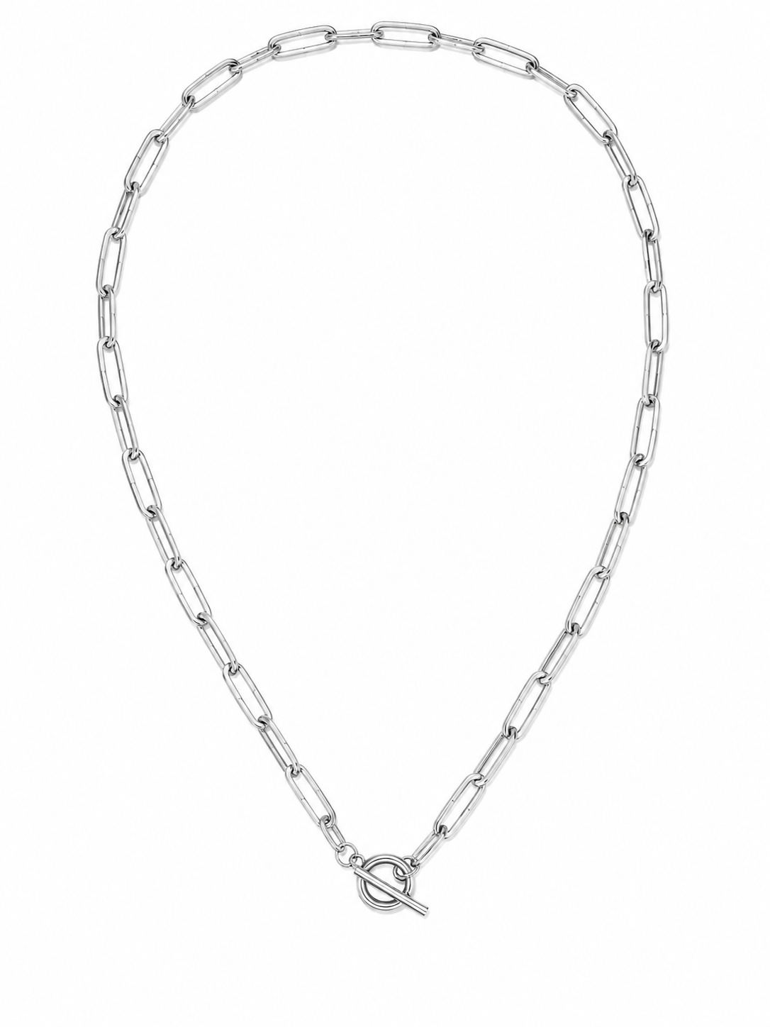BlissLUX Link Collection Toggle Clasp Necklace