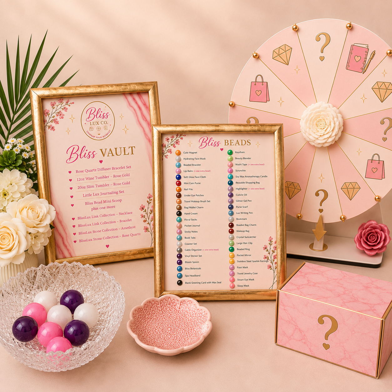 BlissLUX Reveal Mystery Boxes (Bundled Bliss Beads, Bliss Vault & LUX Wheel Packages)
